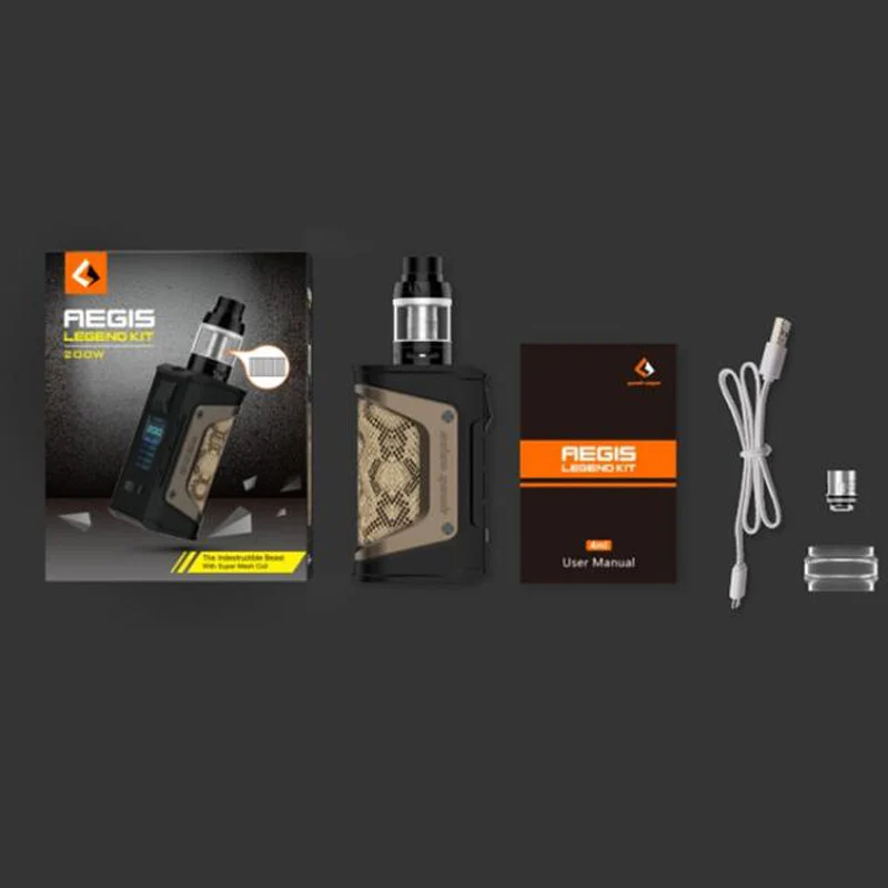 Оригинальный набор Geekvape Aegis Legend 200 Вт и 4 мл Аэро сетка sub ohm бак с супер сеткой
