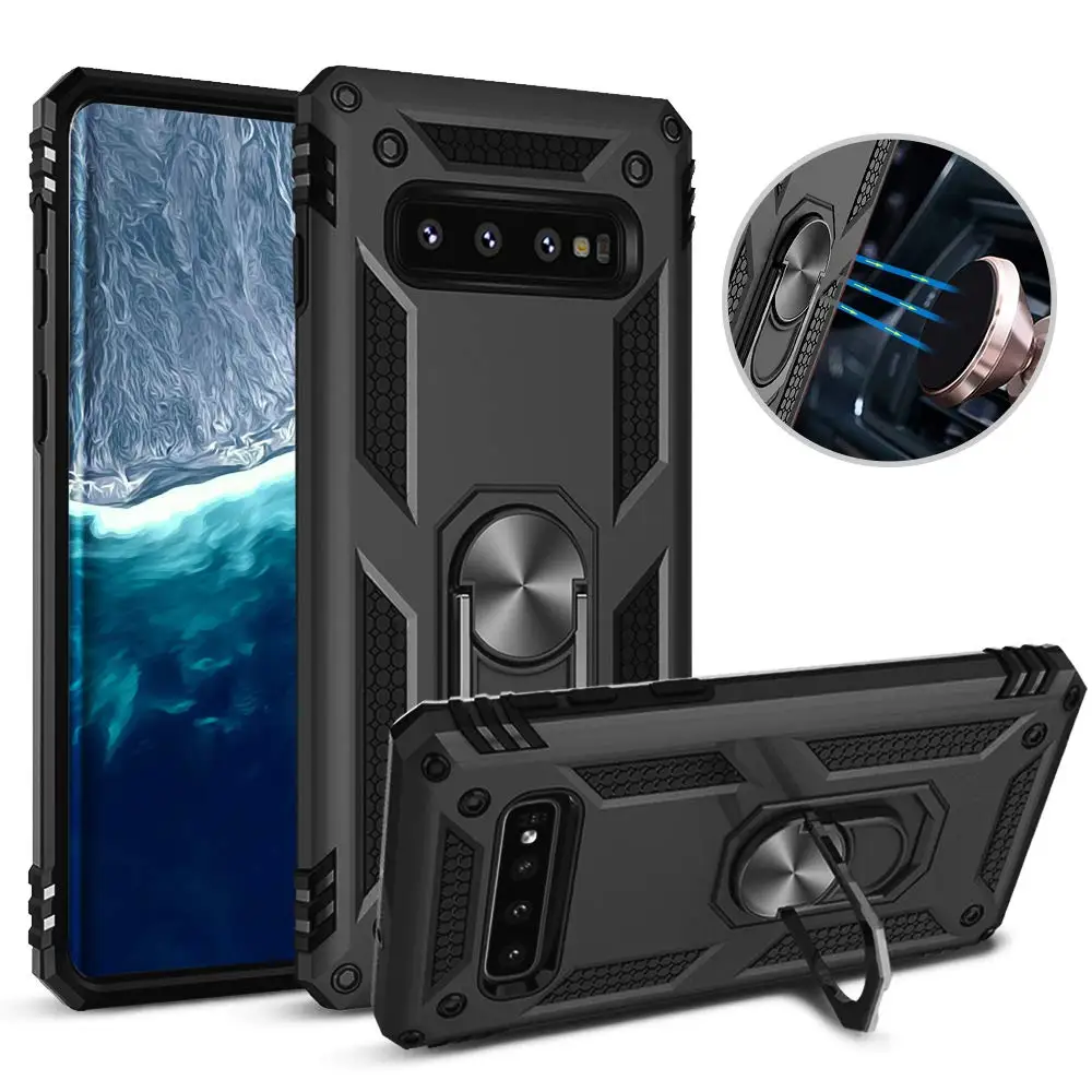 Чехол для Samsung Galaxy S10 S9 S8 Plus S10e Note 9 10 чехол с кольцом подставкой A70 A50 A40 A30 A10 A7 A91 A81