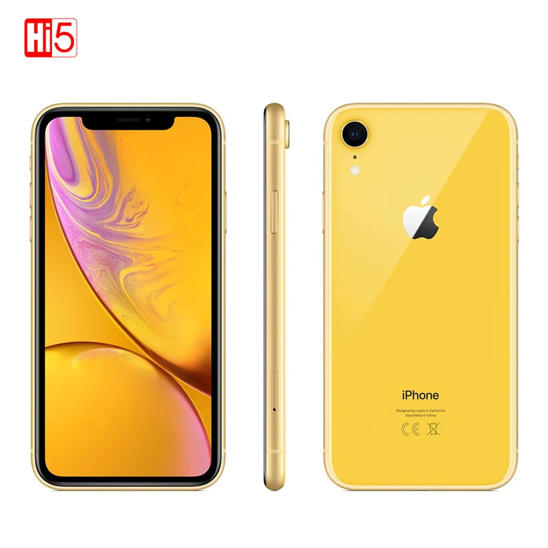 2018 разблокированный оригинальный Apple iPhone XR | 6 1 &quotLiquid Retina полностью ЖК дисплей 64