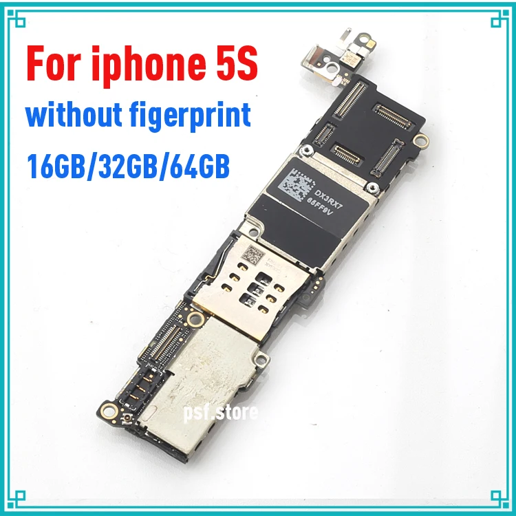 Материнская плата для iphone 5S основная без отпечатков пальцев поддерживает IOS