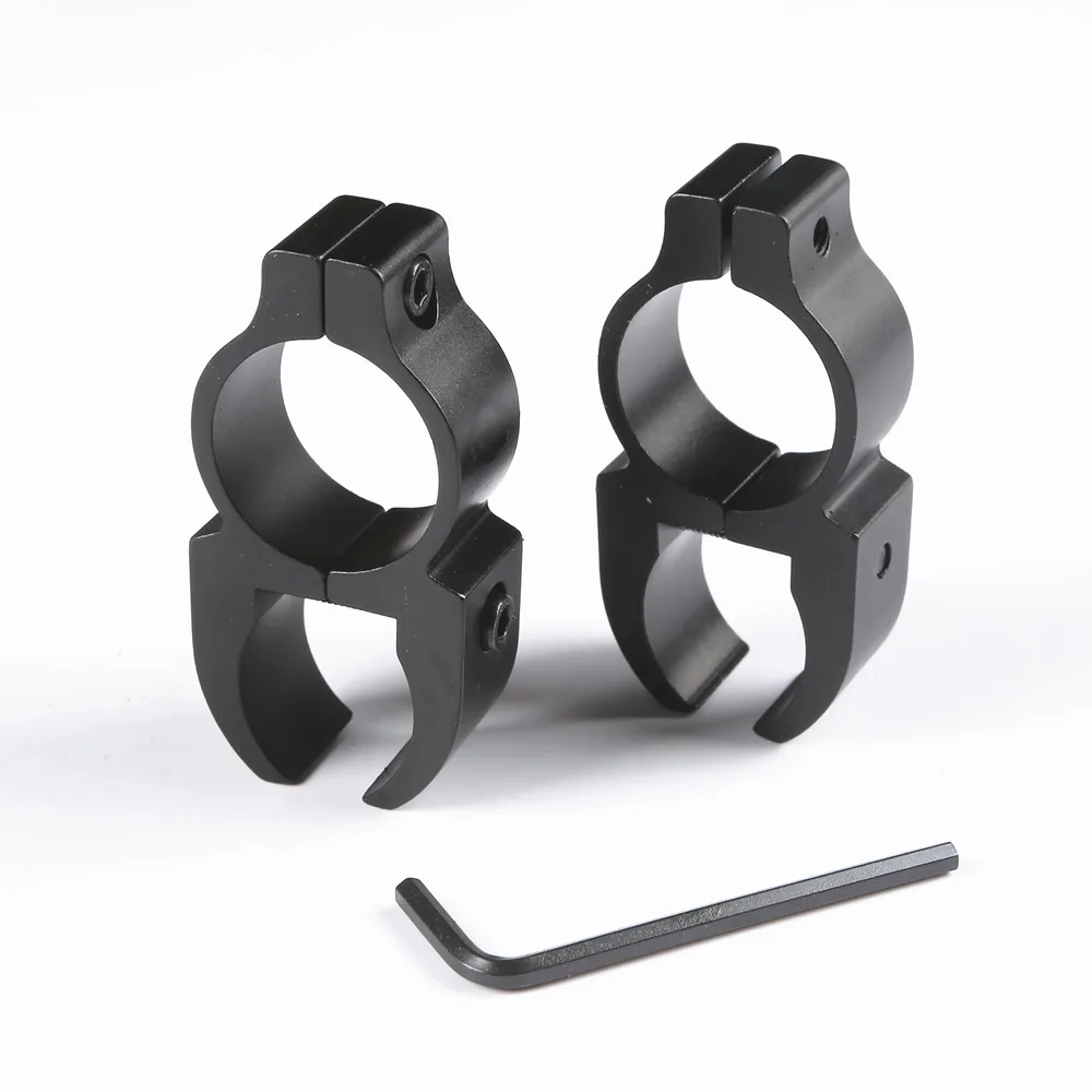 Тактический прицел для винтовки 25 4 мм 2 шт. крепление на рельс 20 велосипедный