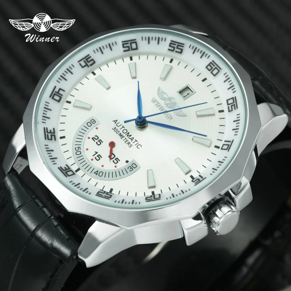WINNER классические спортивные часы для мужчин автоматические механические