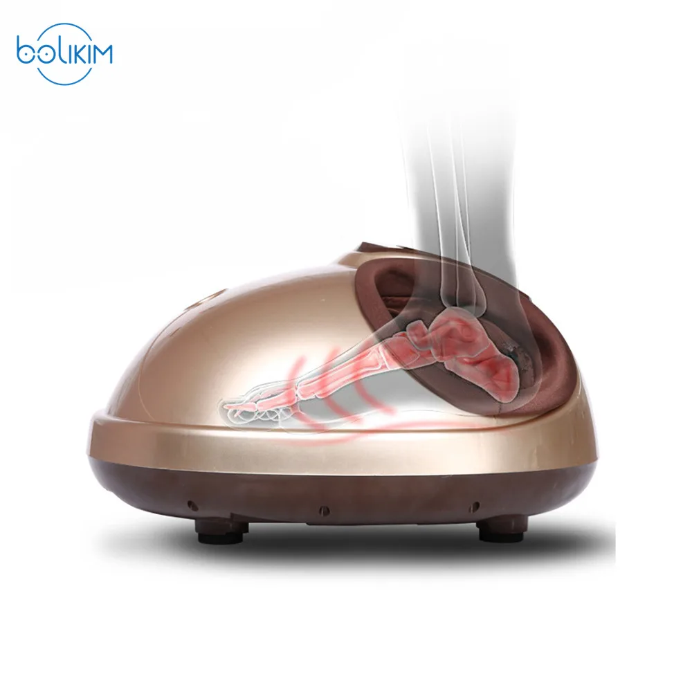 BOLIKIM 220V здоровье Инфракрасный Электрический шиацу массажер для ног Уход за ногами Корабль из России
