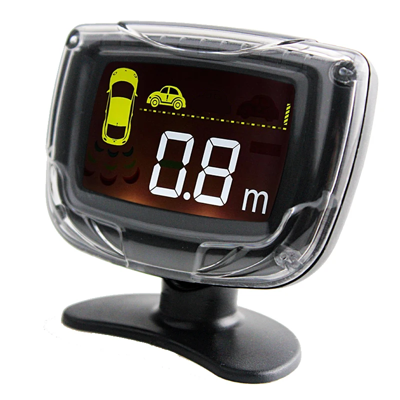 Weatherproof 8 Rear Front View Car Parking Sensor Sensors Reverse Backup Radar Kit With LCD Display Monitor System | Автомобили и