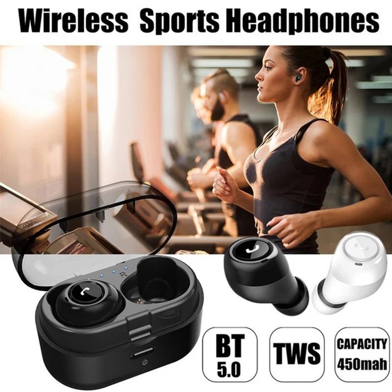 

Earphones for Huawei P30 P30 Pro P20 Lite Mate 20 10 P10 Plus P9 P8 Lite 2017 P Smart TWS Bluetooth Headphones Wireless Earbuds