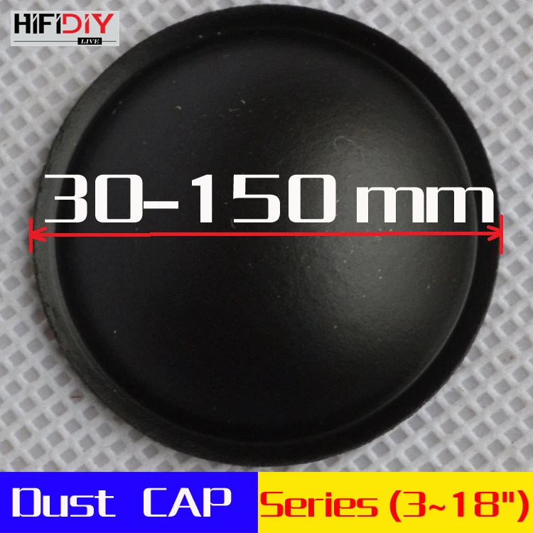 HI FI DIY Пылезащитная крышка серии (35 ~ 150 мм) 3 18 дюймов аксессуары для ремонта черная