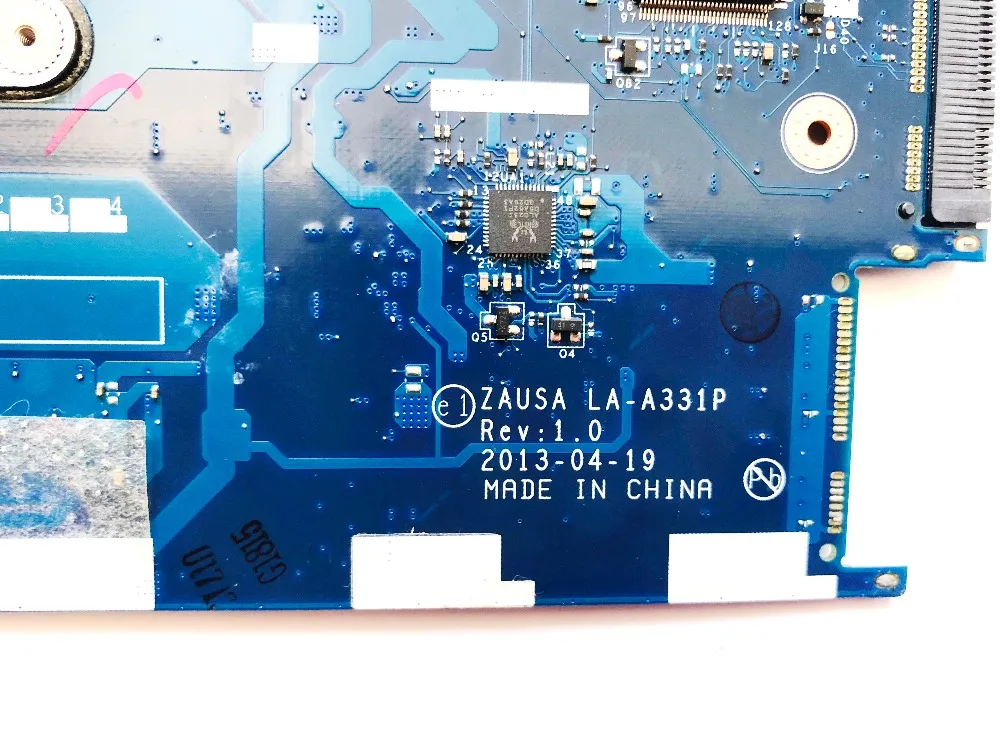 Оригинальный Для lenovo S415 Материнская плата ноутбука A6-5200 ZAUSA LA-A331P испытанное