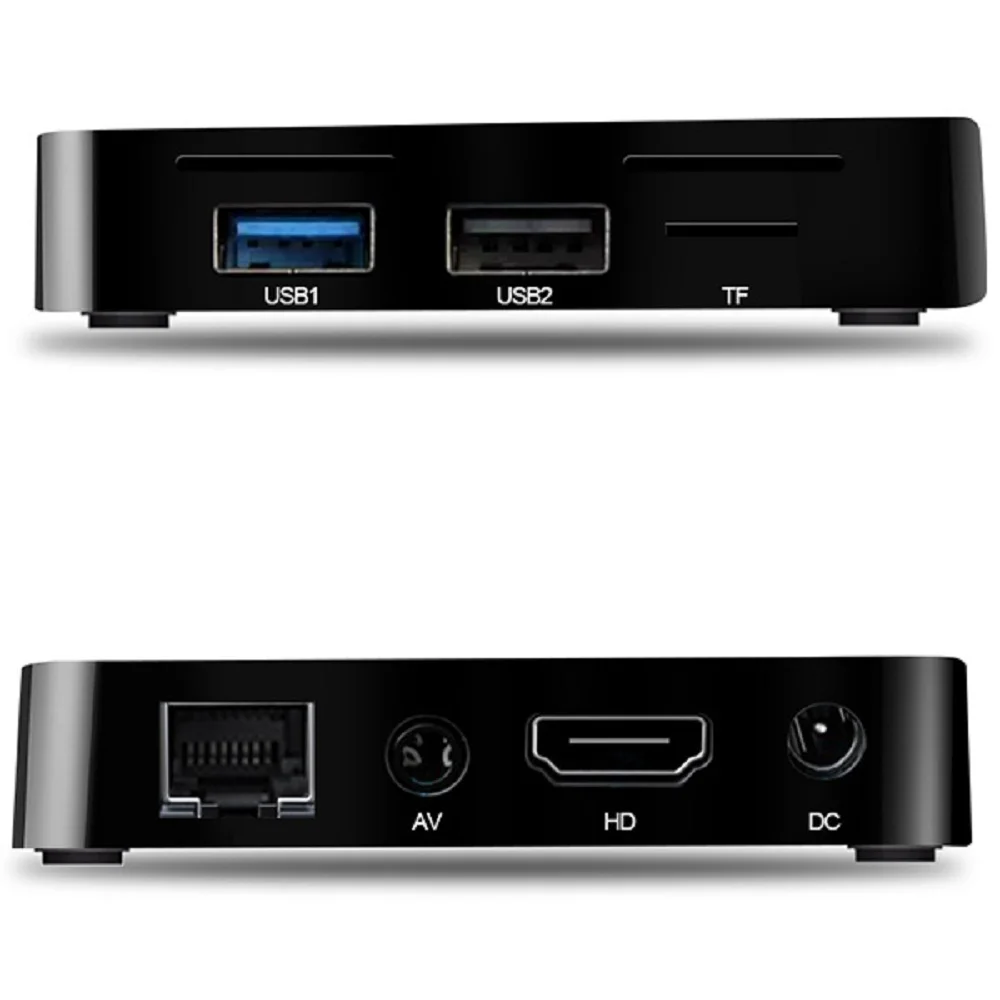 X88 Мини Android ТВ OS Box 7 1 RK3328 Smart коробке 2 ГБ 16 2.4g WiFi 100 Мбит/с 4 К H.265 с голосовым
