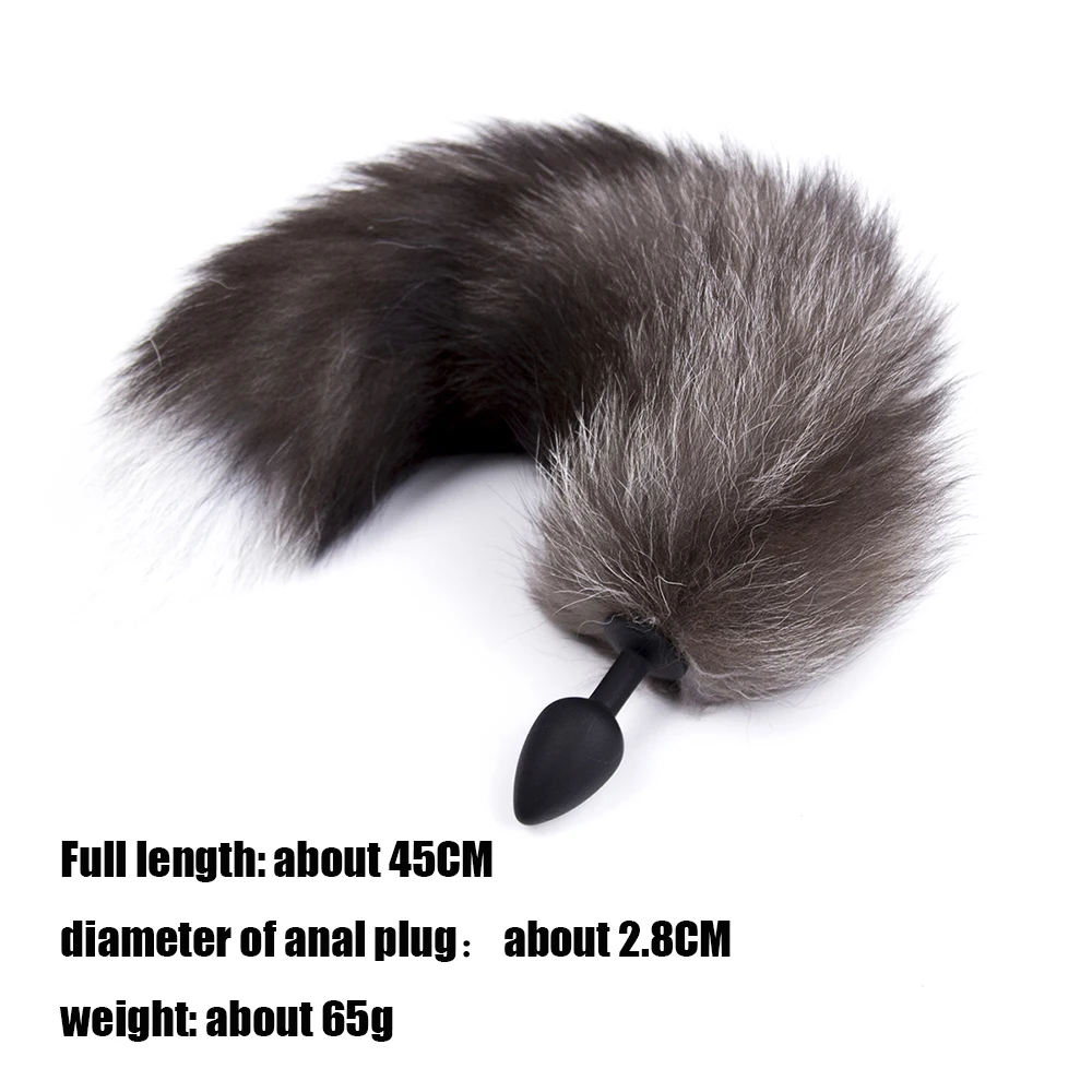 Adult Sex Toys for Woman Couples and Gay Fox Tail AFull Lnal Plug Female Erotic Men Women Product Anal | Красота и здоровье