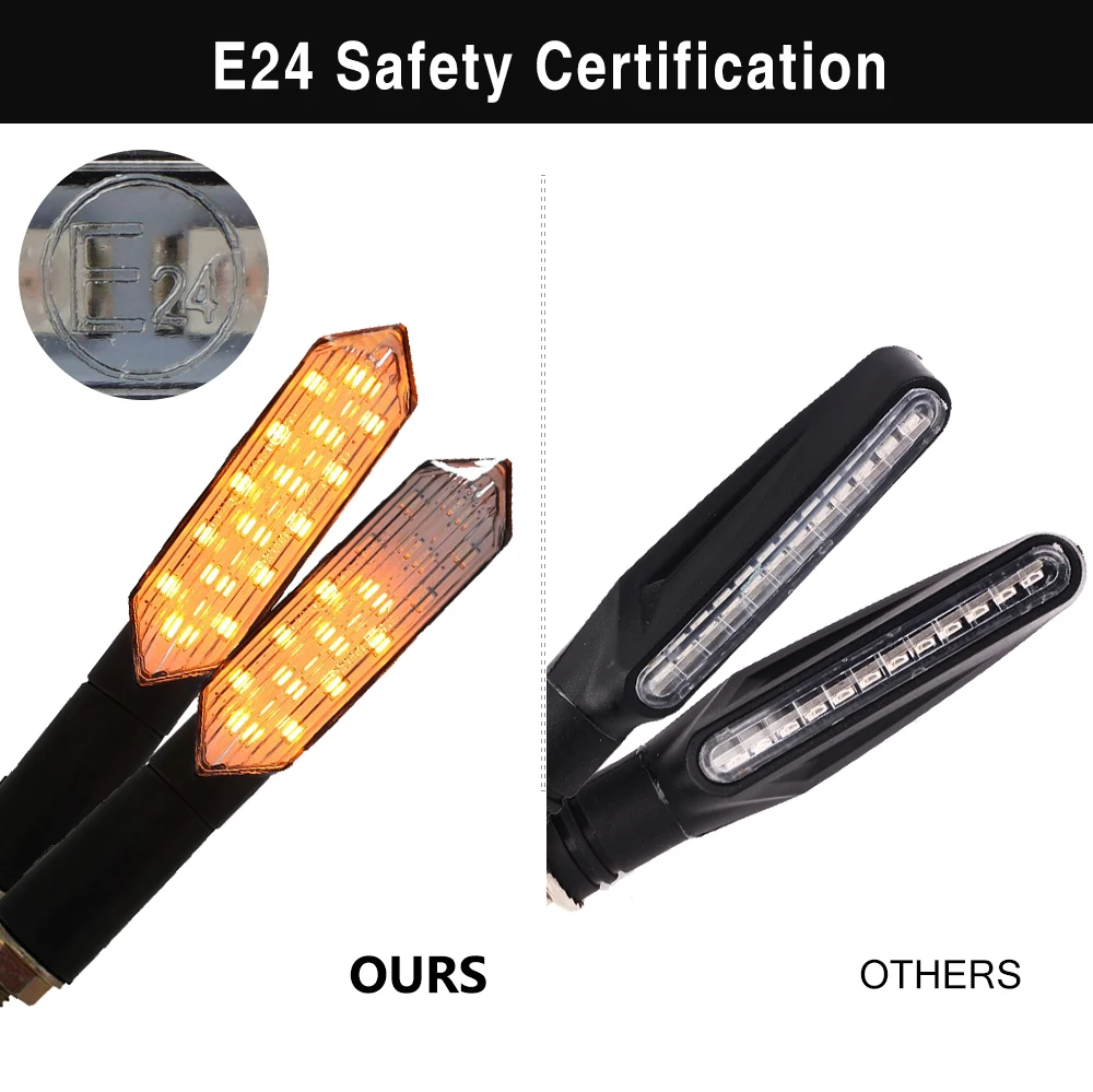 поворотники для мотоцикла 2 шт. светодиодный указатель поворота мигалка