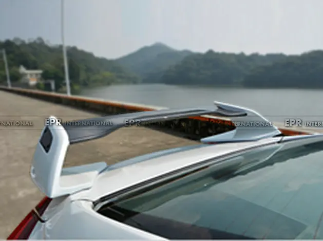 Автомобильные аксессуары стиль TR задний спойлер FRP подставка из стекловолокна с