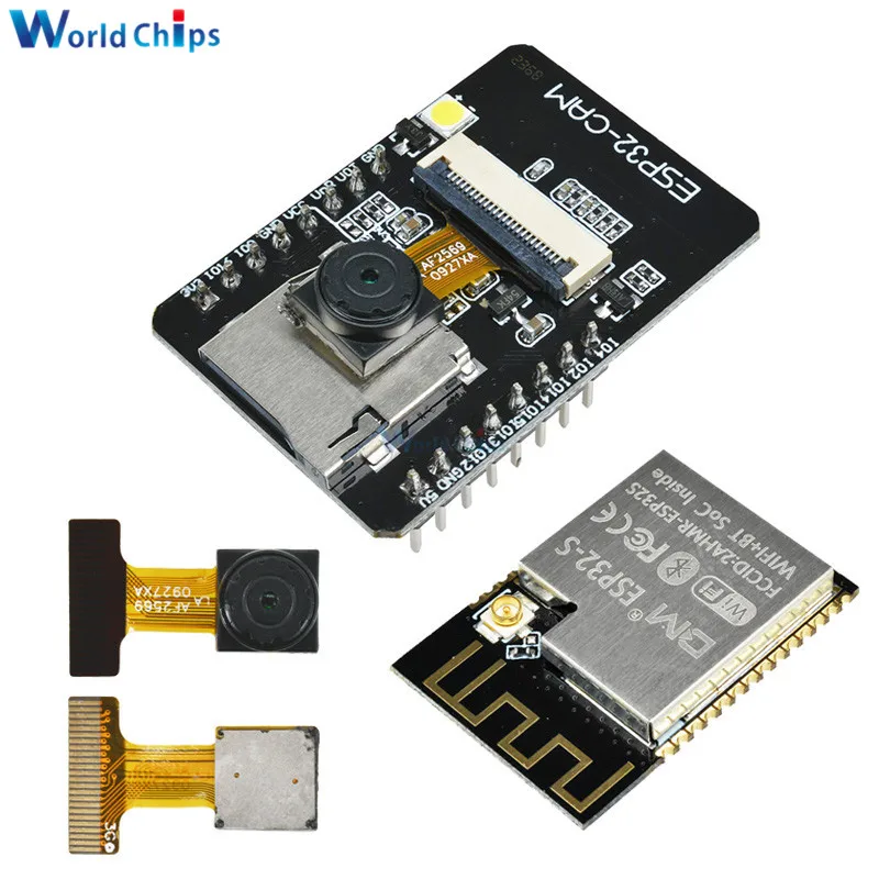 ESP32 CAM WIFI Bluetooth ES8266 ESP32S OV2640 2 мегапиксельная беспроводная камера с двухъядерным