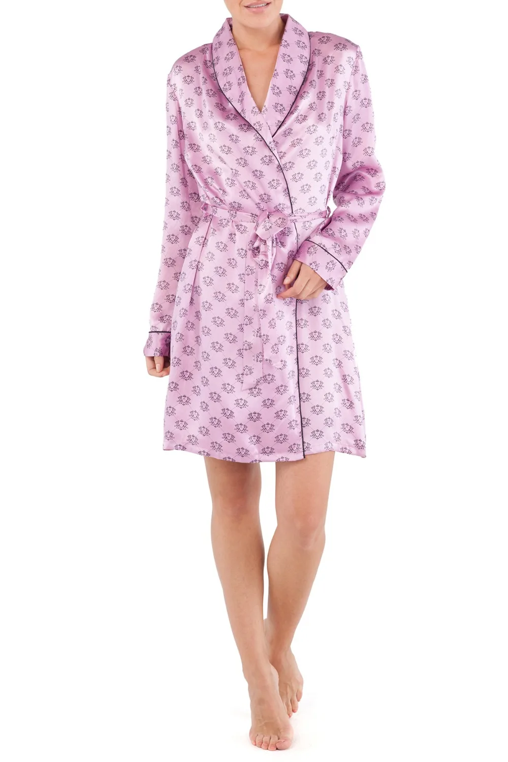 Халат из шелка ARDI|home robe|female robewomen's silk bathrobe |