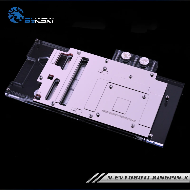 BykskiN EV1080TI KINGPIN X блок водяного охлаждения с полным покрытием VGA со светодиодной