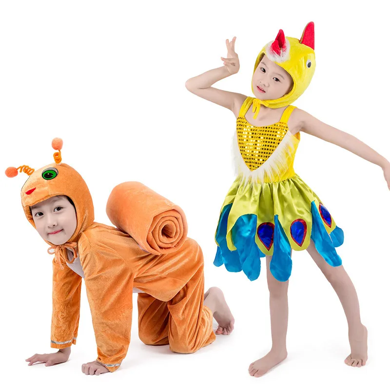 New Design Boy Girl Cute Cartoon Animal Snails Costume Cosplay Clothing For Kids Children's Costumes Carnival |