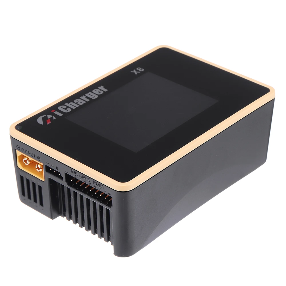 I зарядное устройство X8 1100 Вт 30A DC ЖК-экран умный аккумулятор баланс зарядное устройство Dis зарядное устройство для 1-8s LiPo/Lilo/LiFe/LiHV батарея модель радиоуправляемого дрона