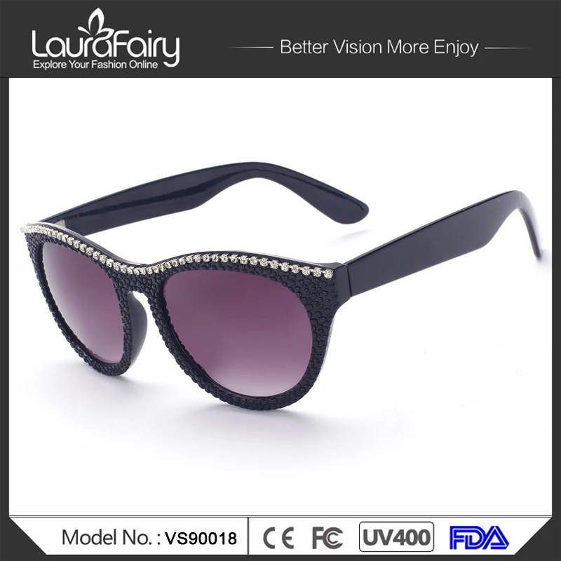 Женские солнцезащитные очки кошачий глаз с фианитами|fashion sun glasses|sun glassesfashion glasses |
