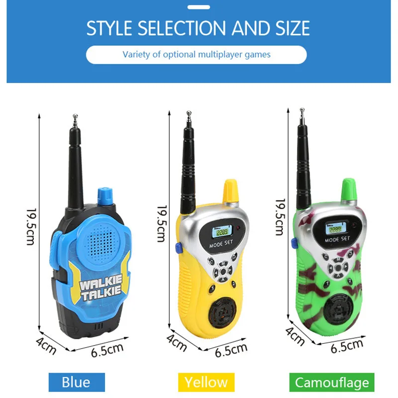 2Pcs/Set Child Kids Walkie Talkie Parenting Game Mobile Phone Telephone Talking Toys for kids | Игрушки и хобби