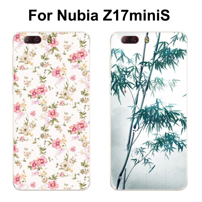 Милый мультяшный чехол для Nubia Z17miniS мягкие силиконовые чехлы Z17 miniS задняя крышка