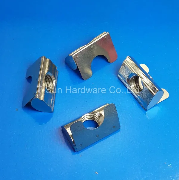 

M5 пружинная крепежная гайка соединителя для 3030 4040 серий пазов 8 CNC DIY аксессуары