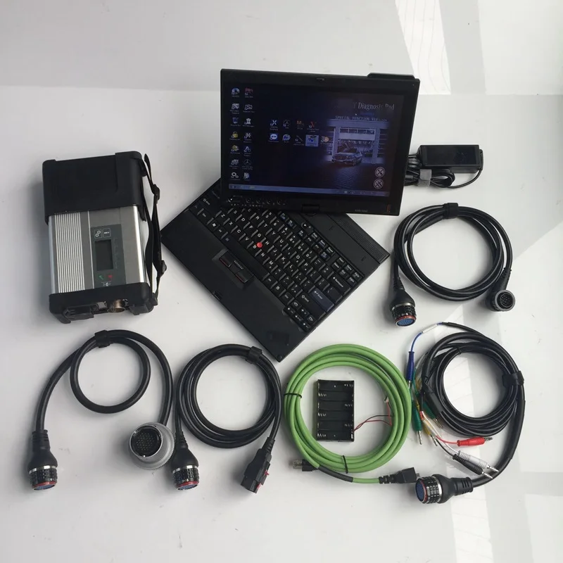 Полный чип MB STAR C5 с программным обеспечением V2020.12 360G SSD X200T 4 Гб диагностический ПК