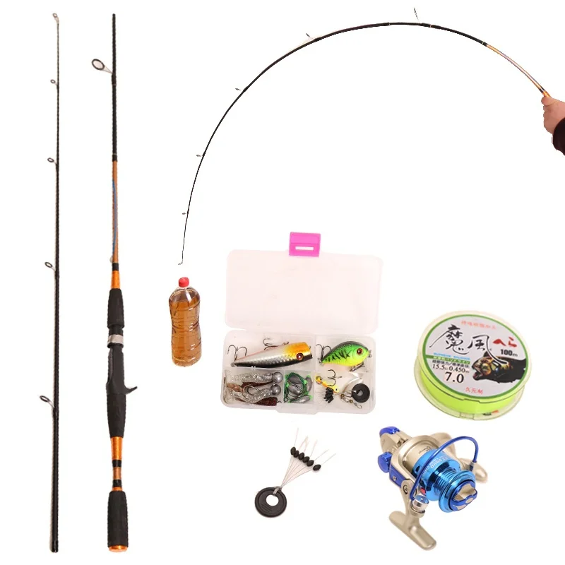 1 8 м 15-40 г литья weighht 2 5 кг углерода спиннинги Baitcasting лодка удочка и мини малый