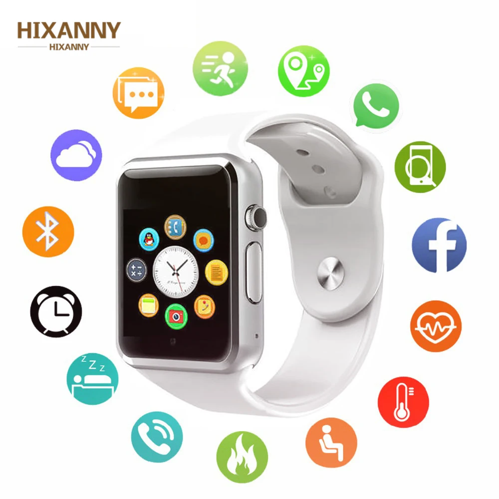 Hixanny Новые смарт часы уведомление о синхронизации поддержка SIM TFCard подключение