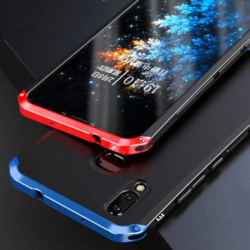 Чехлы для Vivo V9 чехол Capa жесткая задняя часть PC металлический бампер деловой