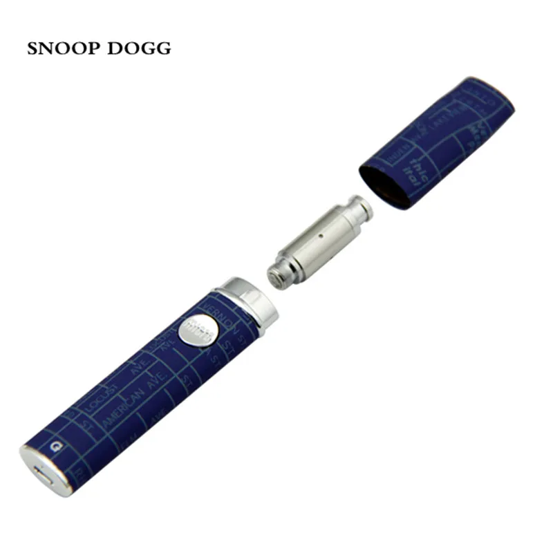 50 шт./лот Snoop Dogg Micro G воск сухой травы испаритель электронной сигареты 650 мАч