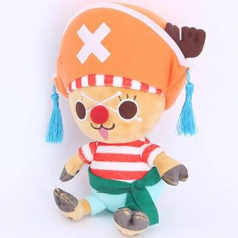 Аниме одна штука Tony Chopper Buggy Ver мягкая плюшевая игрушка высокое качество милые