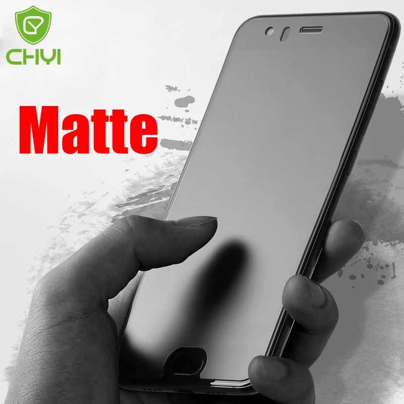 CHYI матовое стекло для XiaoMi Mi6 Mi5 Mi6X защита экрана 9H закаленное Mi A2 без отпечатков