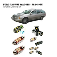 led interior lights for ford taurus wagon 1992 1995 15pc led lights for cars lighting kit automotive bulbs canbus