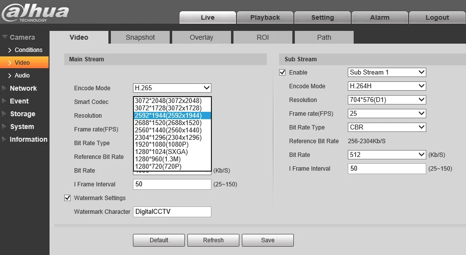 Dahua IP купольная камера безопасности DH-IPC-HDW4631C-A 6MP CCTV IR30M ночного видения Встроенный микрофон IP67 камера видеонаблюдения ONVIF для дома