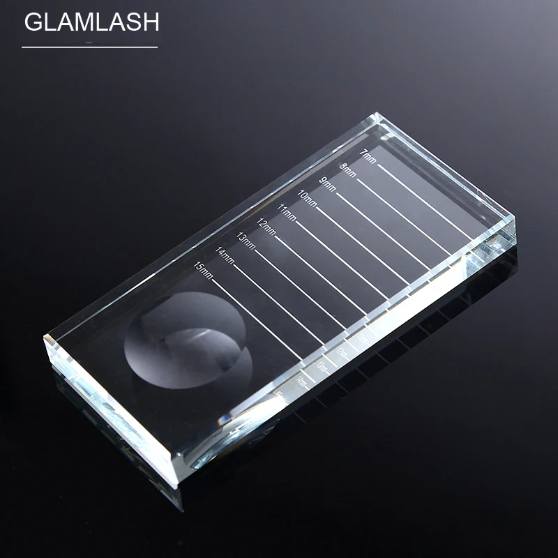 GLAMLASH U изгиб изогнутые хрустальные накладные ресницы подставка поддон держатель