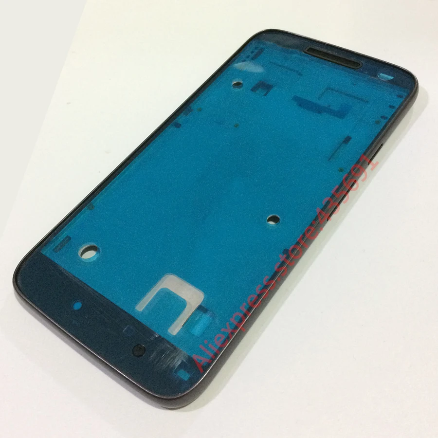 Передний корпус средней рамы с ободком Лицевая панель для Motorola Moto G4 Play Запасные