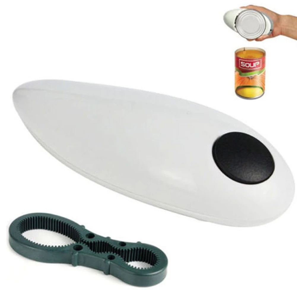 High Quality Automatic Electric Anti-slip Can Lid Screw Opener Bottle for Pop/Beer Jar Kitchen Twist Tool | Дом и сад