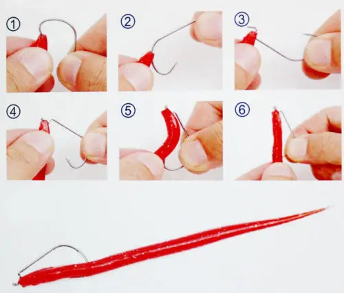 100 шт. Нержавеющая сталь крючок под червя Отсадочная машина офсетной печати Gap