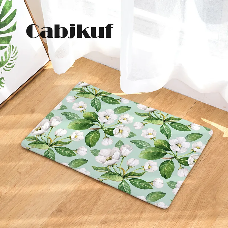Придверные коврики с цветочным принтом коврики для кухни и ванной 40X60or50x80cm