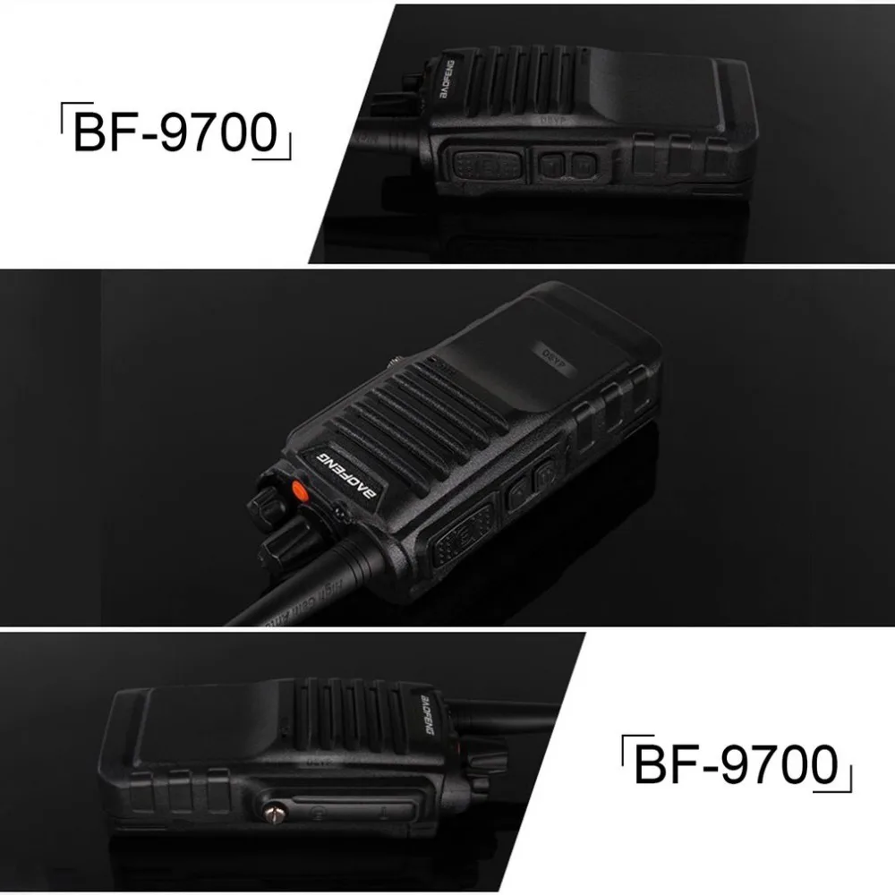BaoFeng-9700 Walkie Talkie 8 Вт UHF радио трансивер водонепроницаемый сканер для наружного охоты кемпинга специальная гарнитура