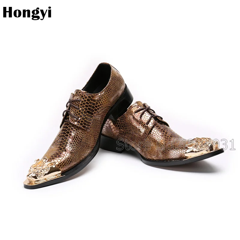 2018 Zapatos Hombre итальянские Модные Мужские модельные туфли из натуральной кожи со