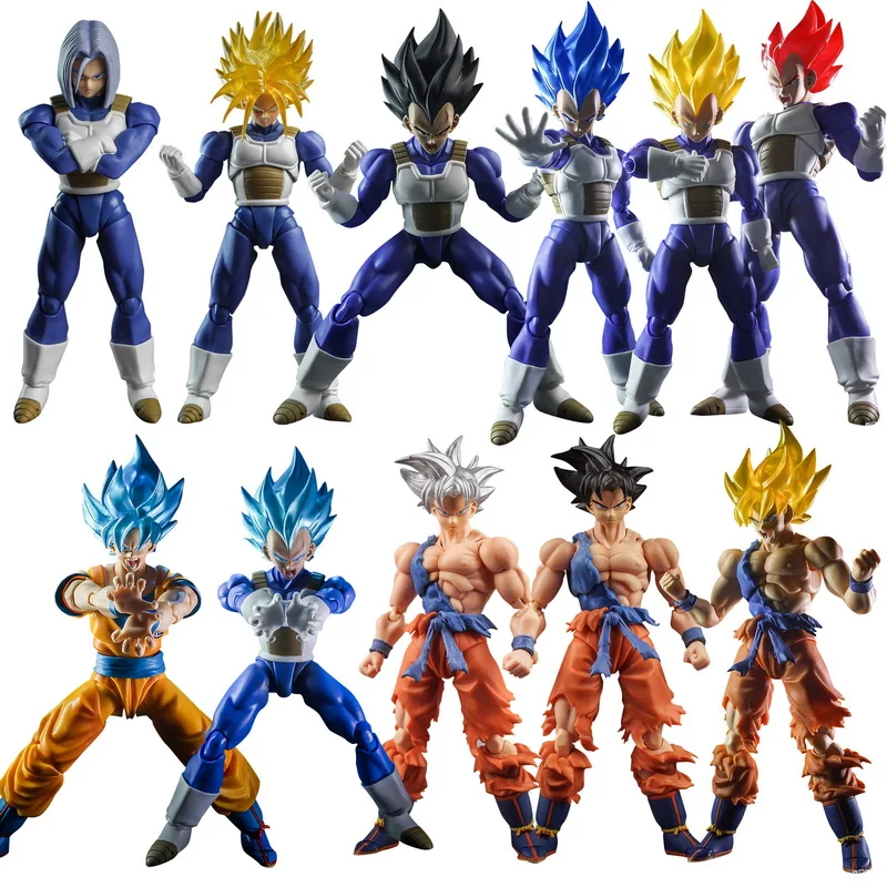 WSTXBD Demoniacal костюм для Dragon Ball Z DBZ shf SSJ Nevy Синий Красный Вегета ГОКу UI хедsculpt аксессуары фигурка фигурки
