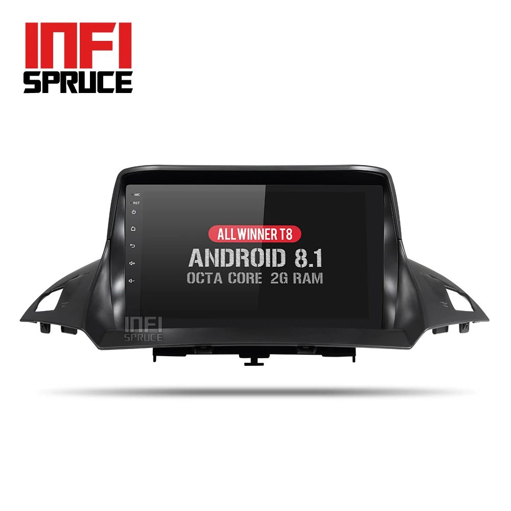 Android 8 1 автомобильный dvd для Ford Kuga Focus c max с радио gps медиаплеер ips навигация din