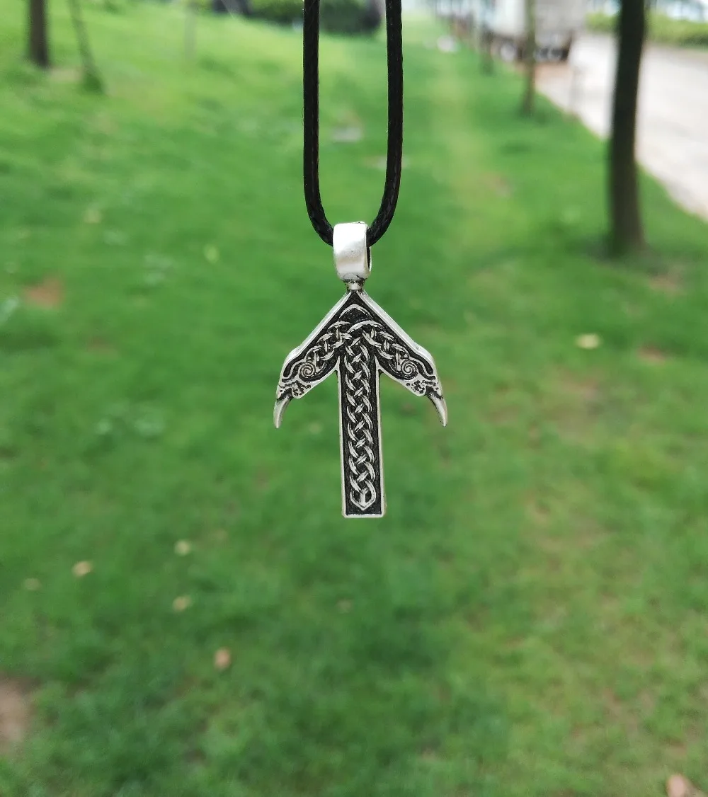1 шт. ожерелье с кулоном Викинги Северных стран TIWAZ / TYR Rune амулет Викинга Северного