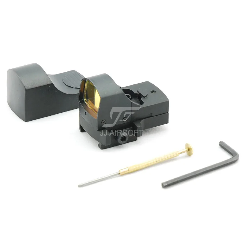 JJ Airsoft Docter мини красный точечный датчик света (черный/коричневый) Бесплатная
