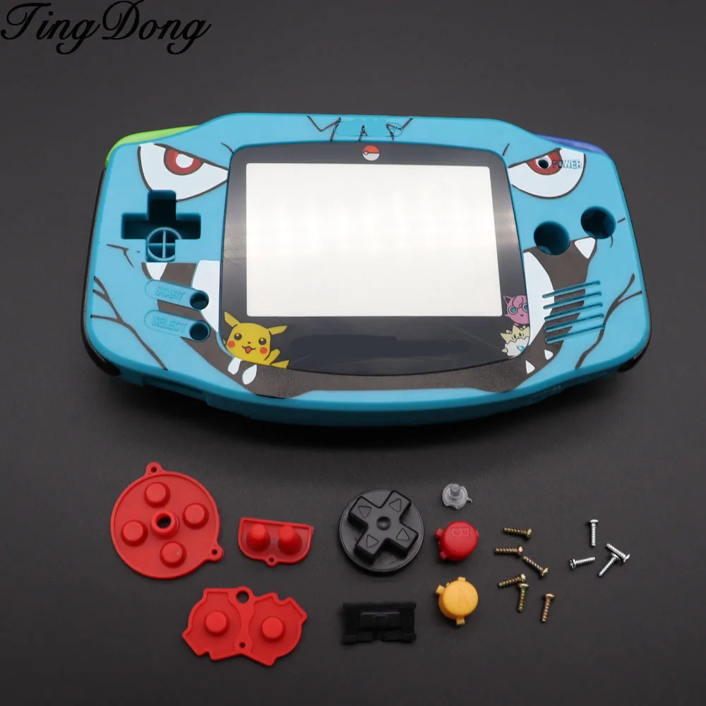 TingDong 5 шт. ограниченная серия чехол для Nintendo Gameboy Advance GBA Запасная часть |