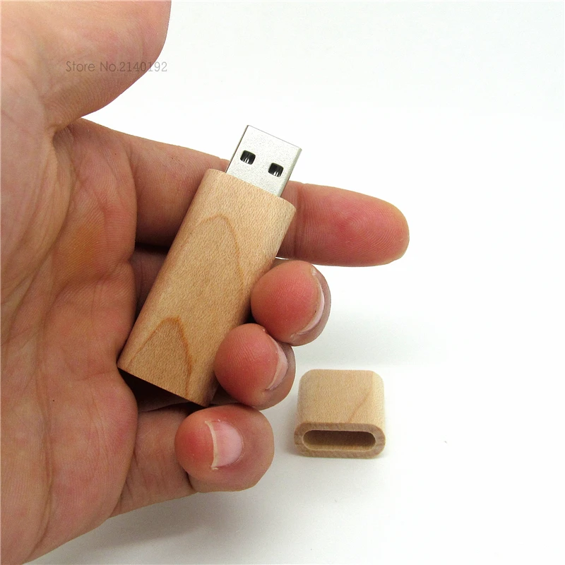 Бесплатная доставка Деревянный USB флеш накопитель бамбук Флеш магнитной дерево