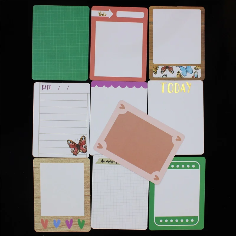 

KSCRAFT 10pcs 3*4inch Double-side Printed Paper Pocket Cards for Scrapbooking DIY Projects/Photo Album/Card Making Crafts