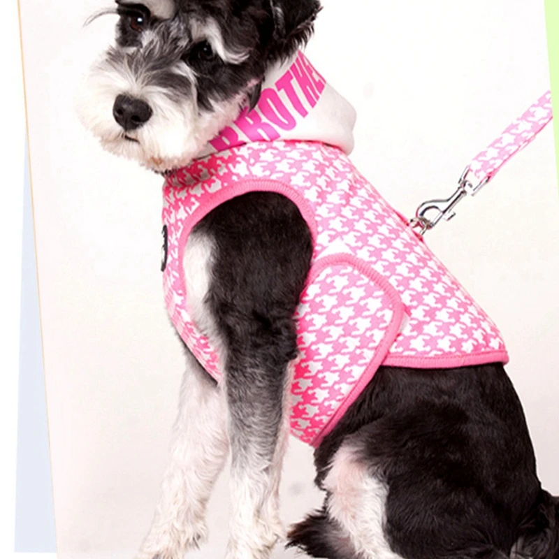 Мягкий маленький щенок чихуахуа жгут поводок набор регулируемая полоса собака