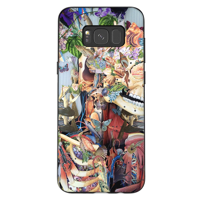 Силиконовый чехол для телефона дизайн анатомии человека Samsung Galaxy M10 M20 M30 J6 Note 8 9