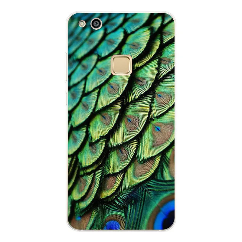 huawei p10 lite Case Silicon Graffiti 3D relief Painting Soft TPU Back Cover for 5.2&quot Phone protect Bags shell |